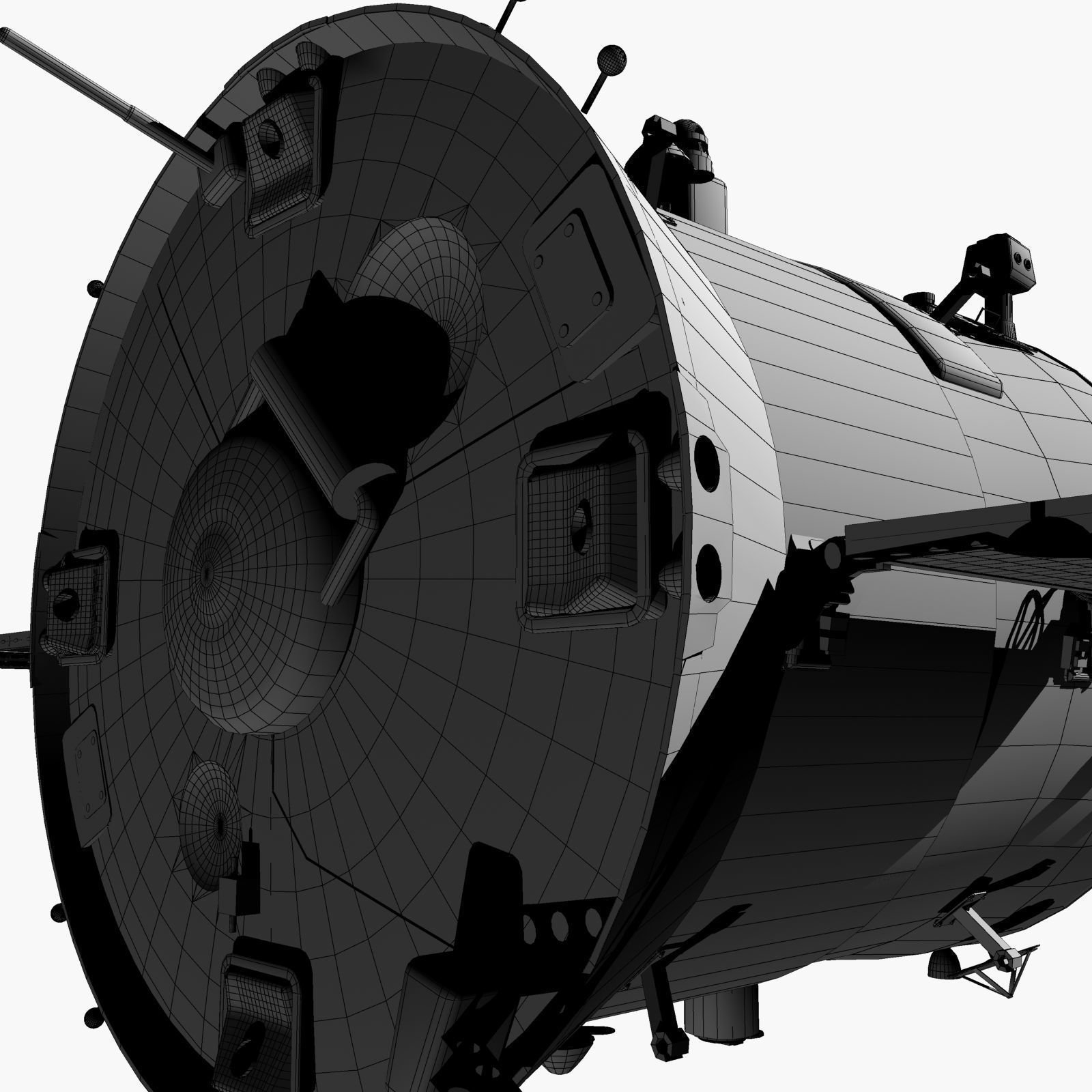 Spaceship Soyuz TMA 3D model_16