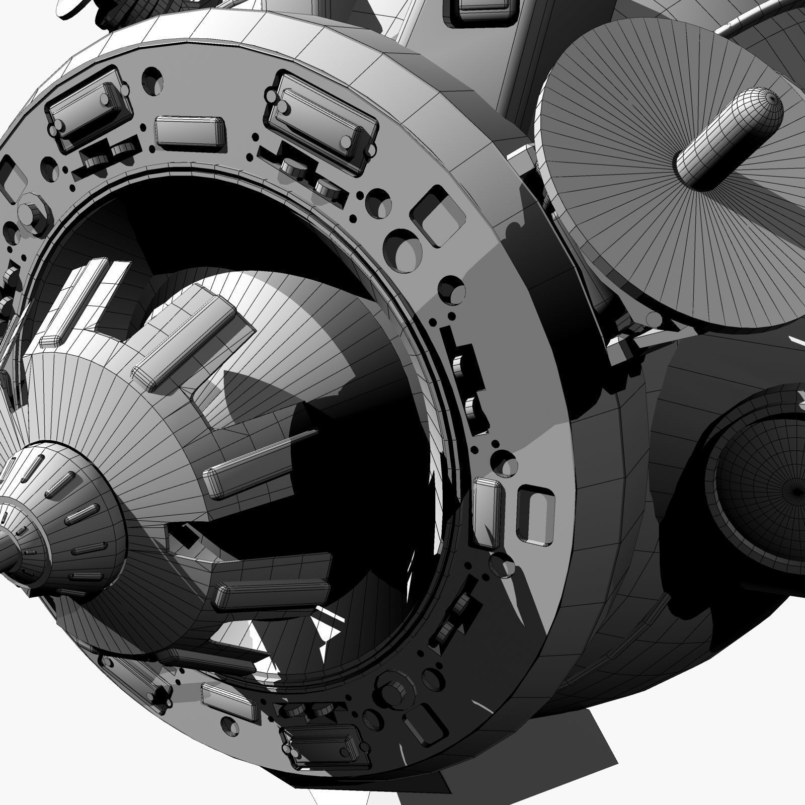 Spaceship Soyuz TMA 3D model_18