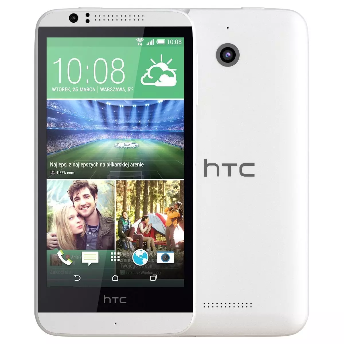 HTC Desire 510 Vanilla White 3D model
