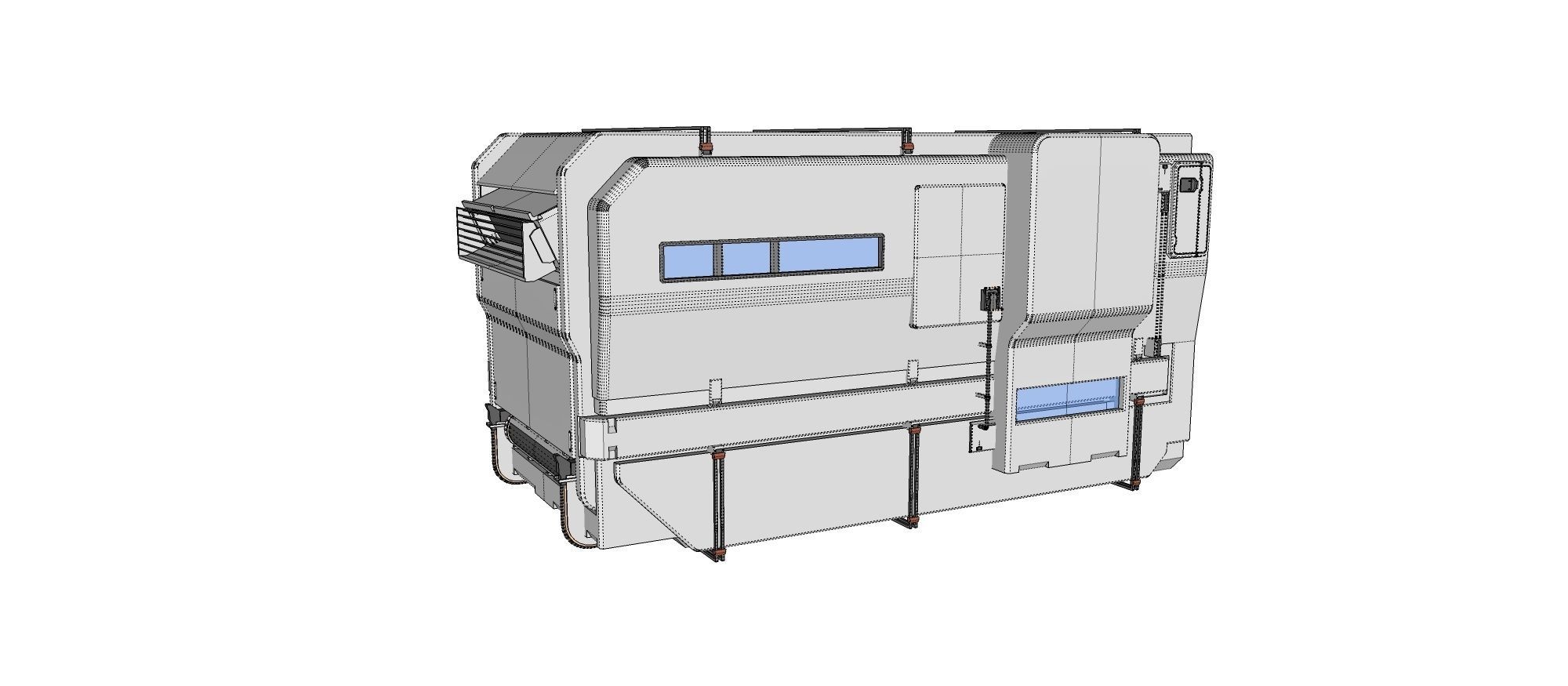 sci-fi Architecture kitbash 27 3D model_24