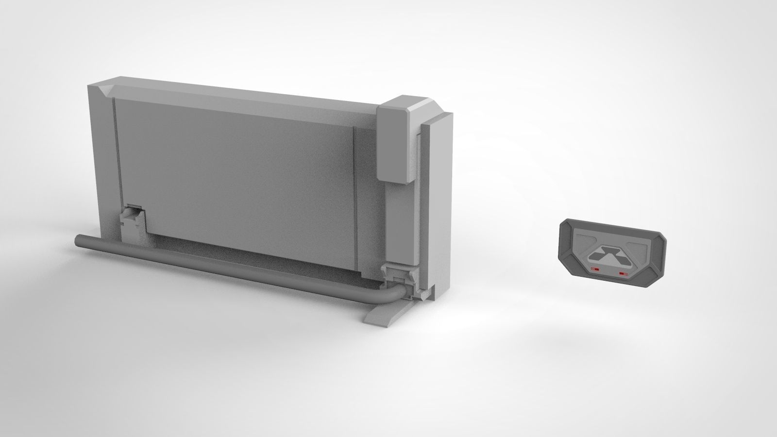 sci-fi Architecture kitbash 27 3D model_16