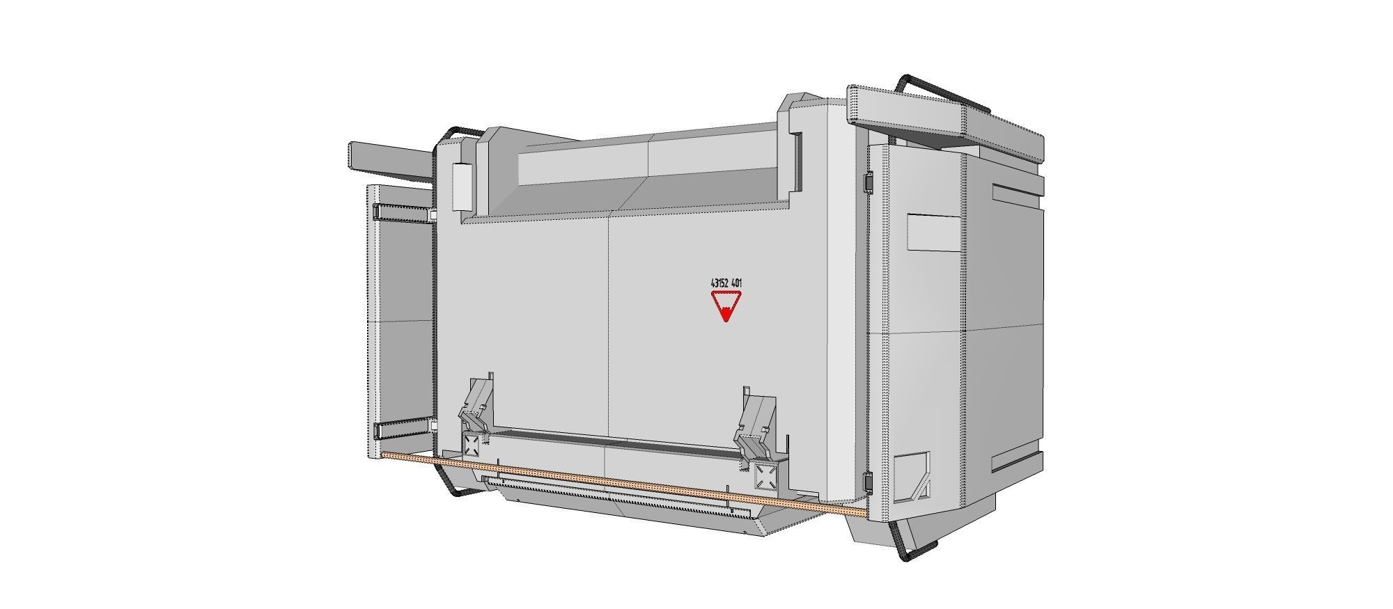 sci-fi Architecture kitbash 27 3D model_26