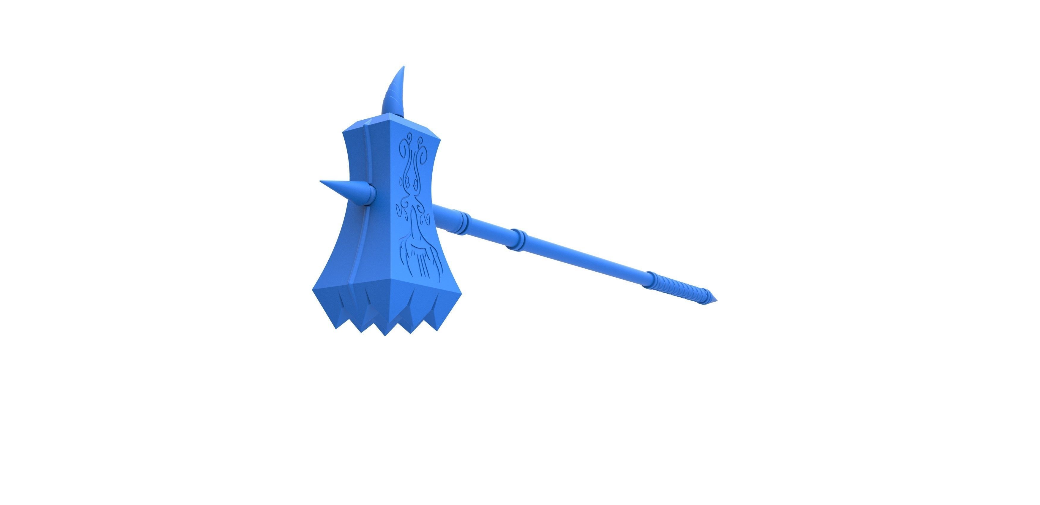 Hammer 3D print model_15