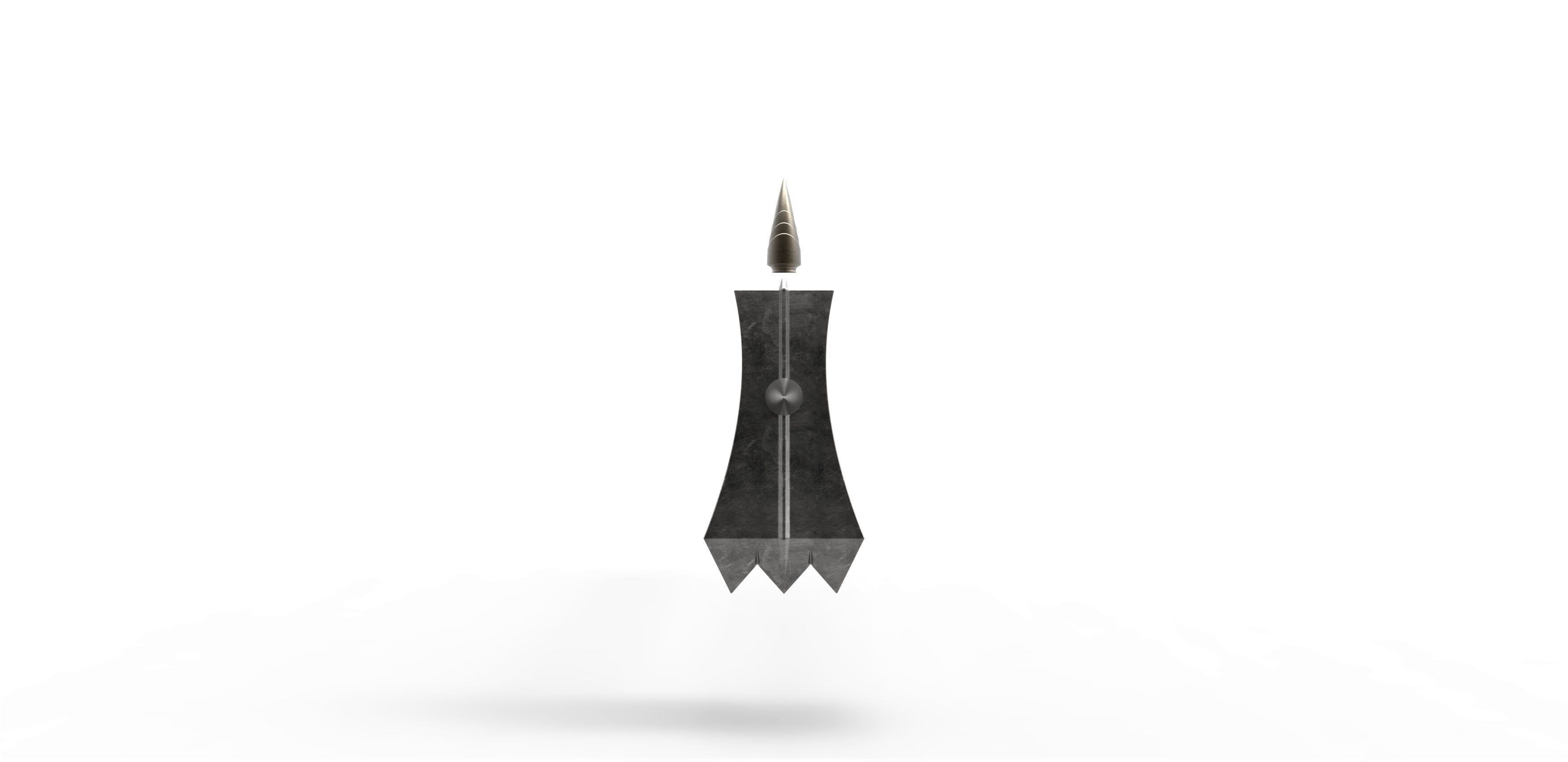 Hammer 3D print model_4