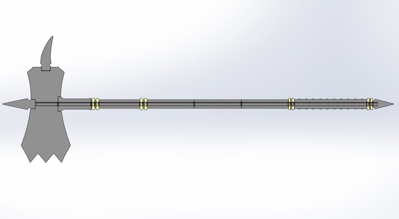 Hammer 3D print model_28