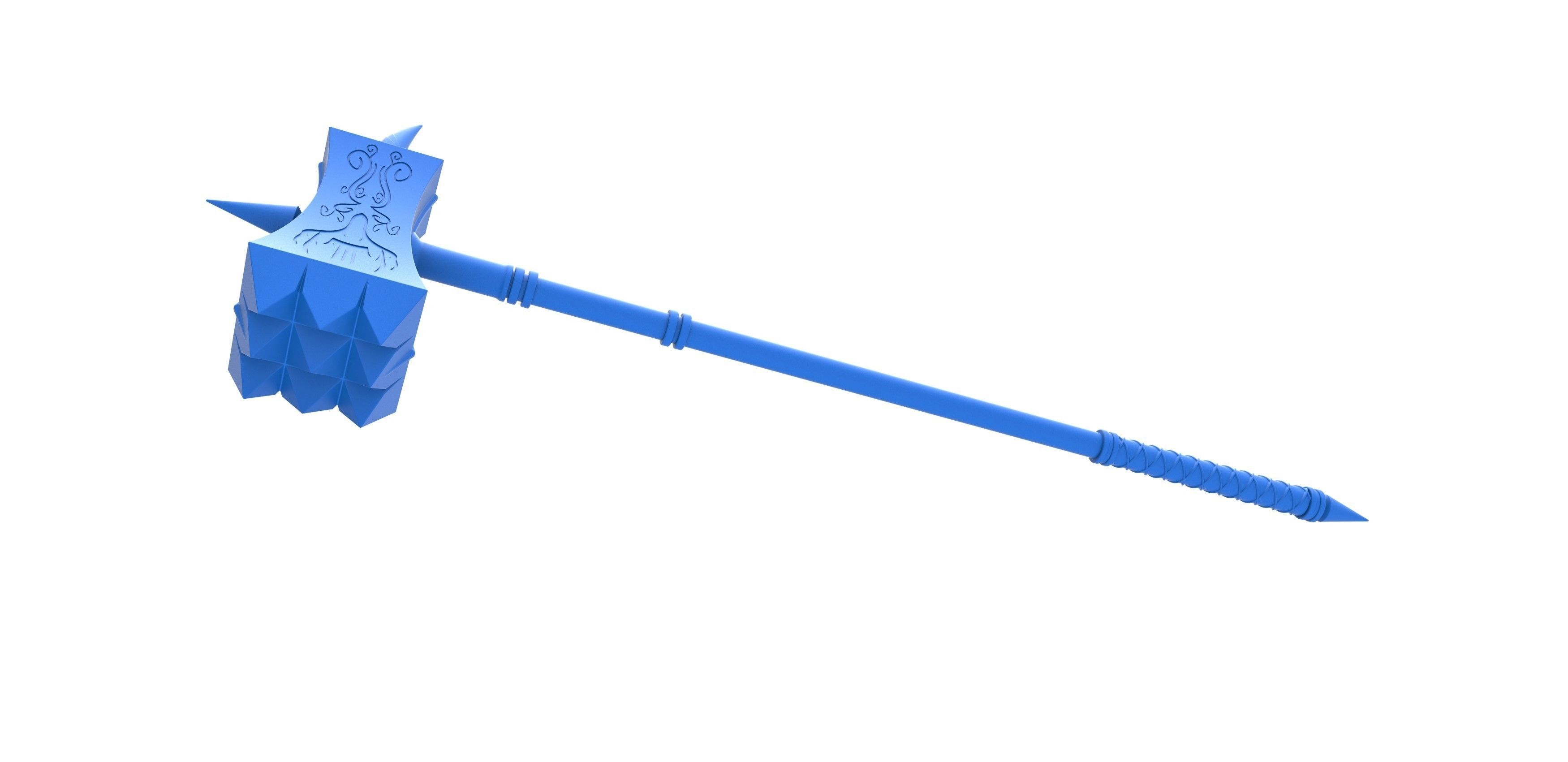 Hammer 3D print model_13