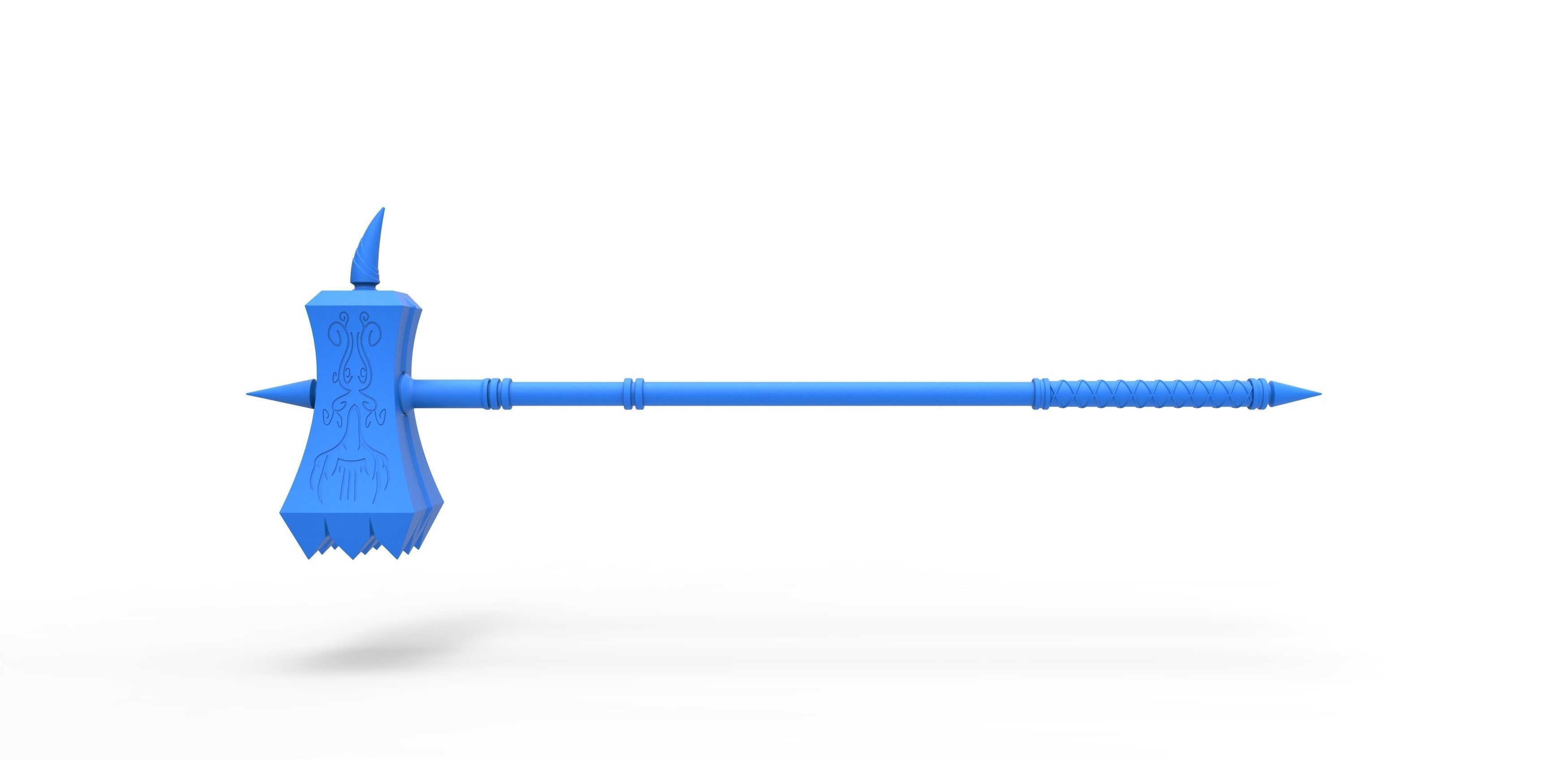 Hammer 3D print model_17
