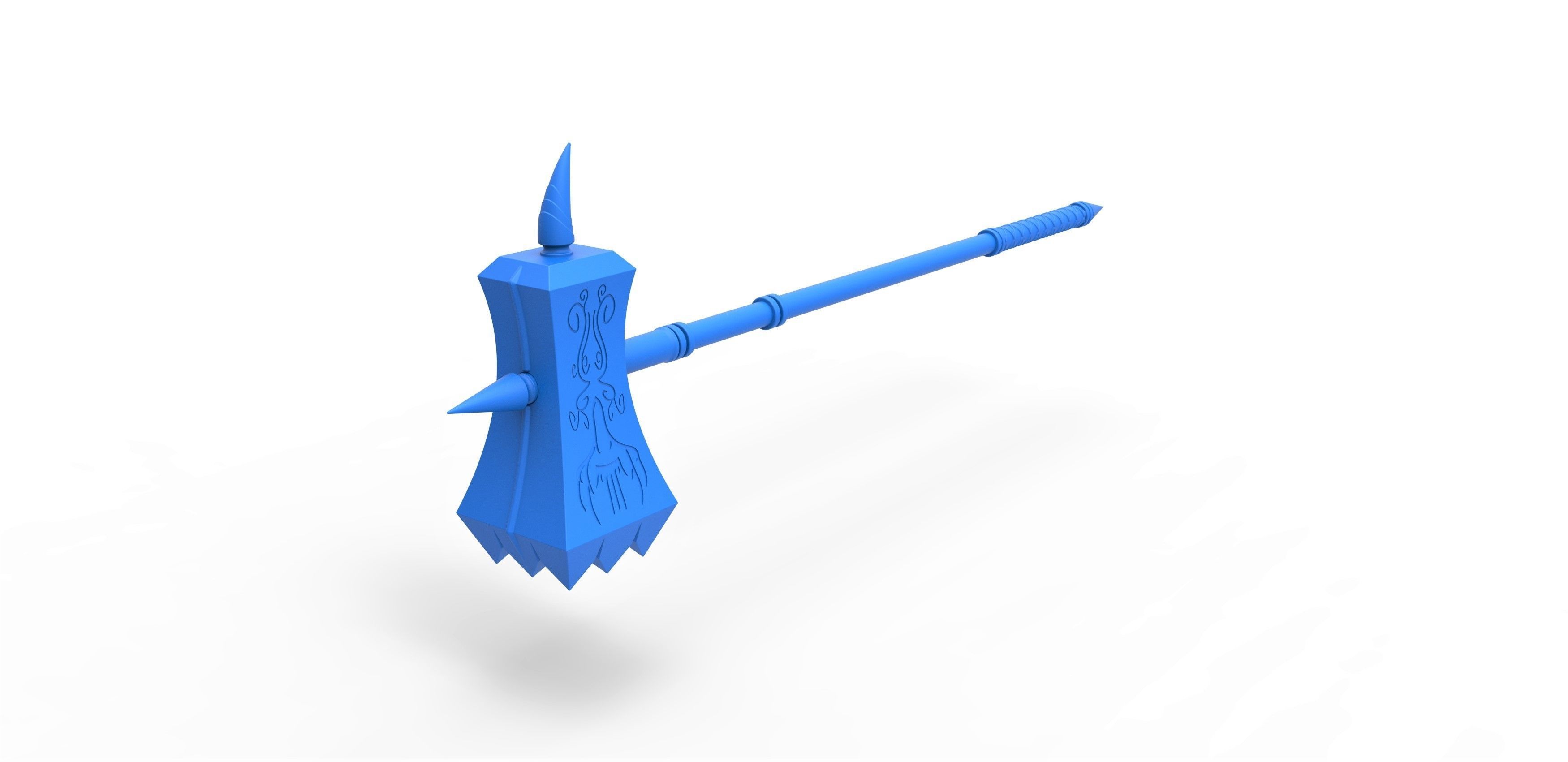 Hammer 3D print model_14