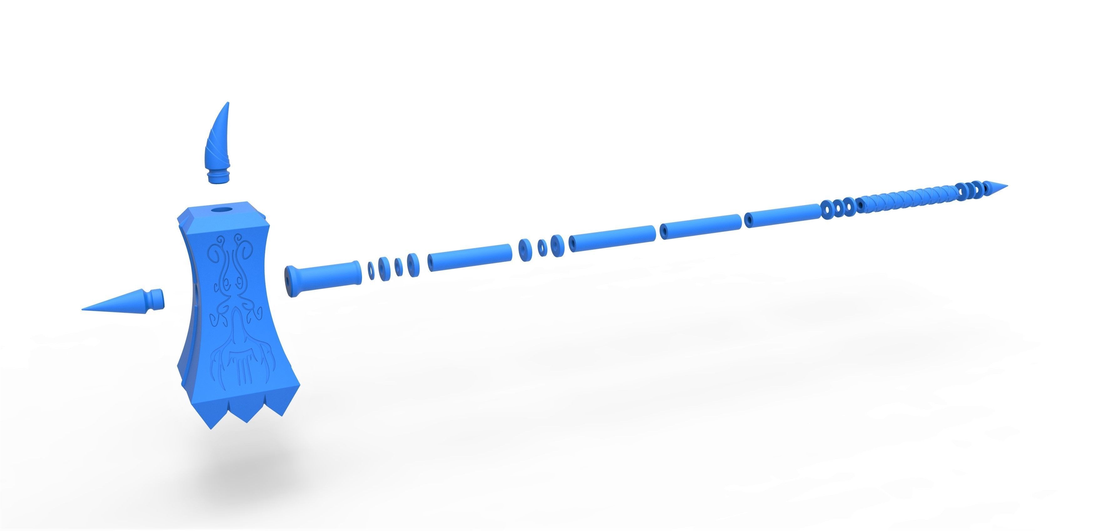 Hammer 3D print model_23