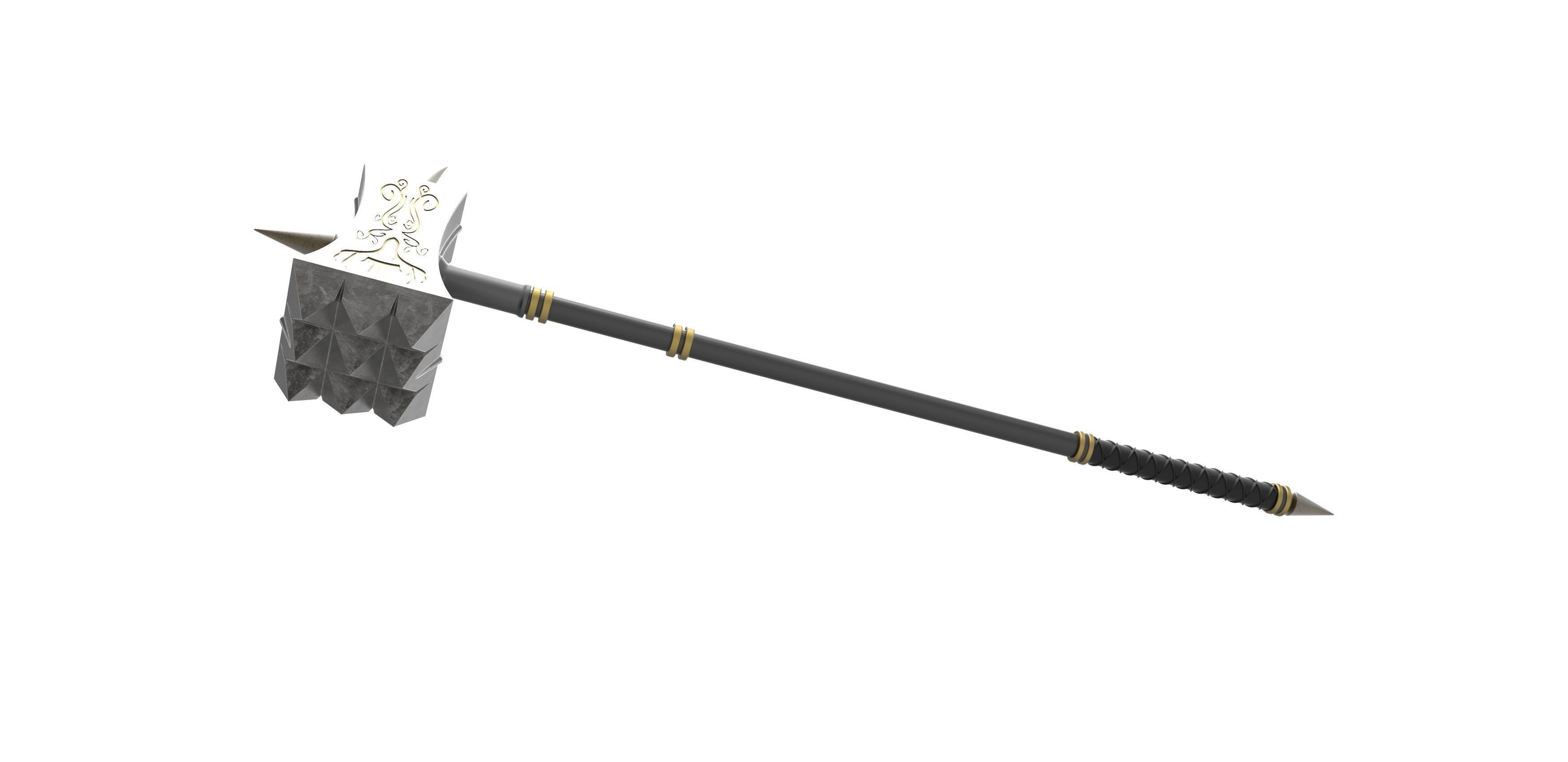 Hammer 3D print model_1