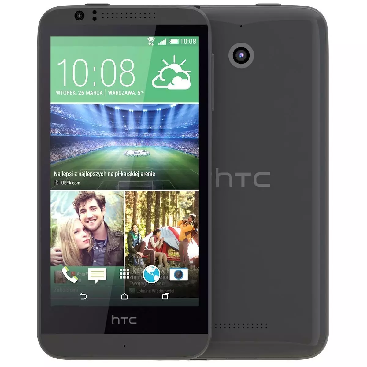 HTC Desire 510 Dark Grey 3D model