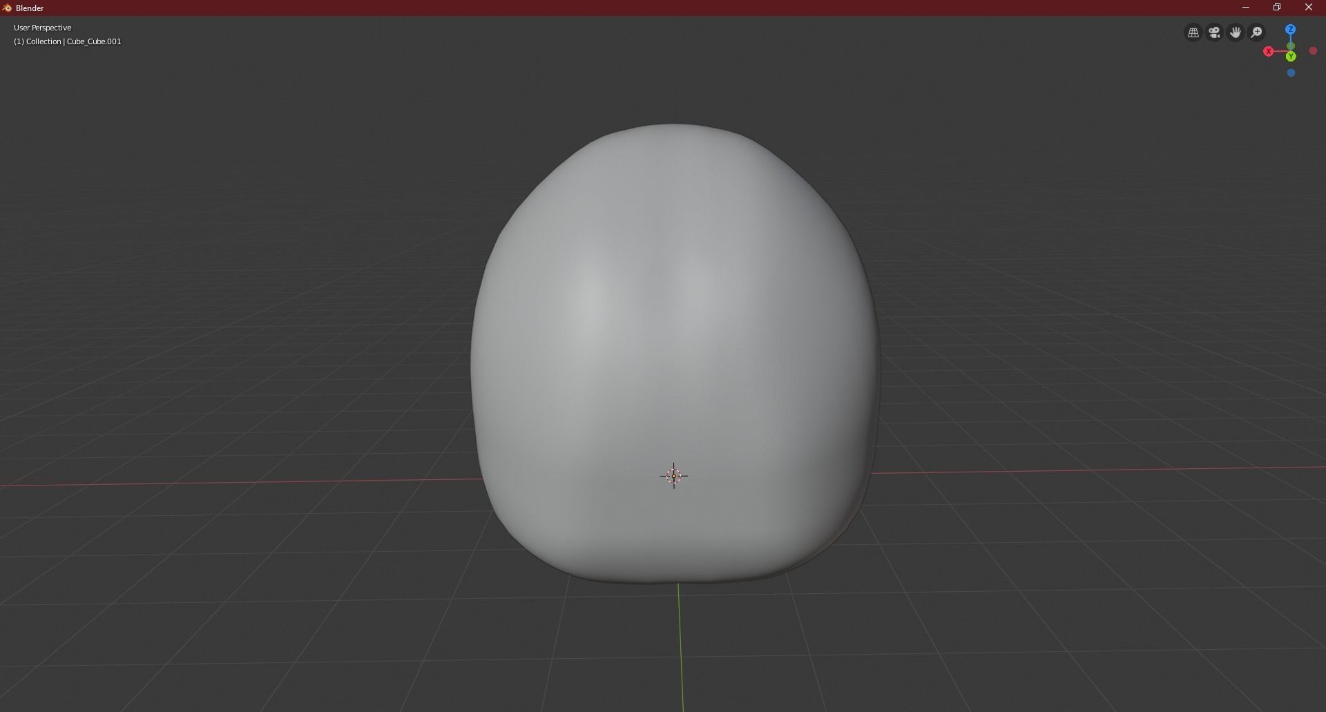 Sculpted Skull 3D model_2