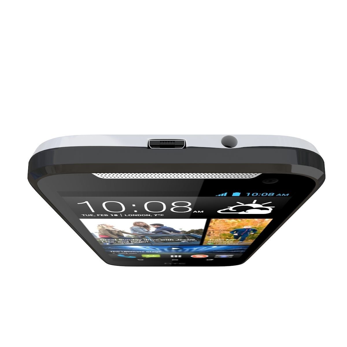 HTC Desire 310 White 3D model_7