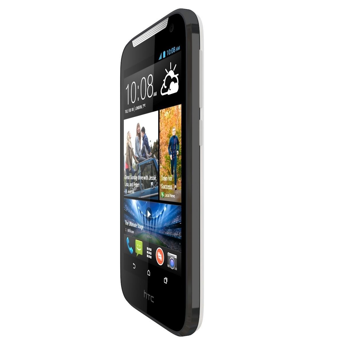 HTC Desire 310 White 3D model_4
