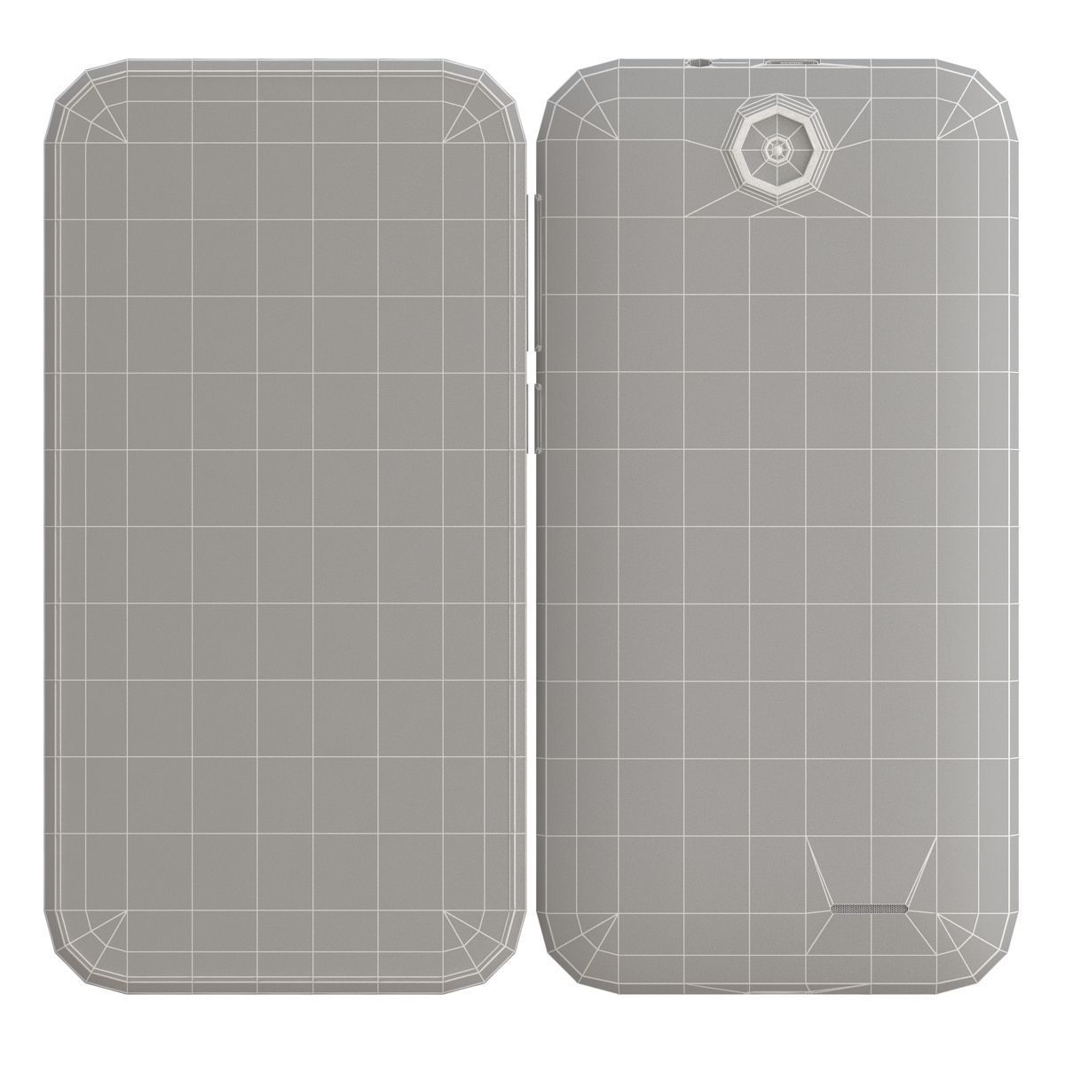 HTC Desire 310 White 3D model_8