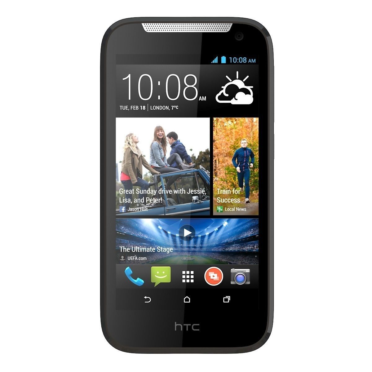 HTC Desire 310 White 3D model_2