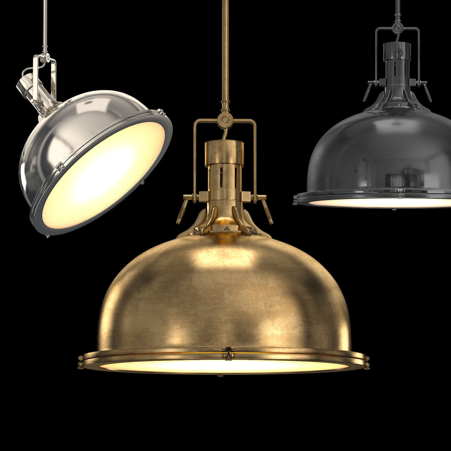HARMON PENDANT 3D model_6