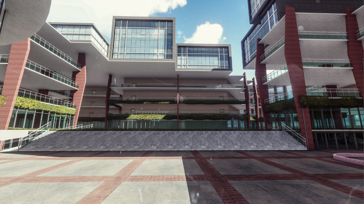 University - Revit and Lumion 3D model_6