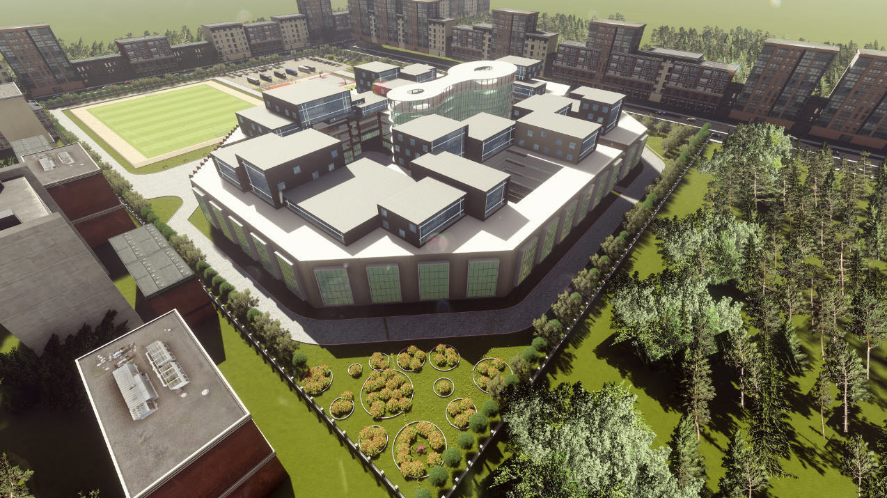 University - Revit and Lumion 3D model_2