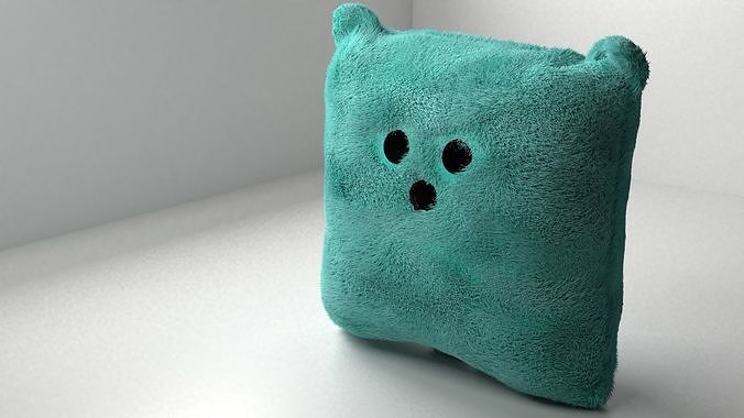 Pillow Teddy Bear 3D model