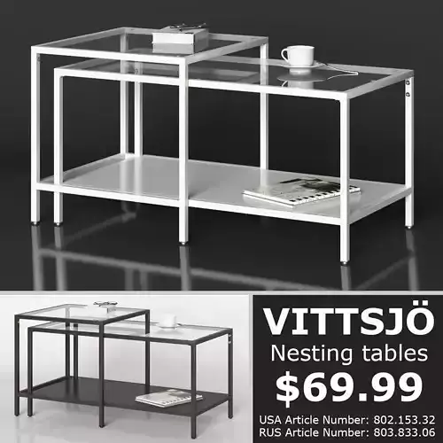 VITTSJO Nesting tables