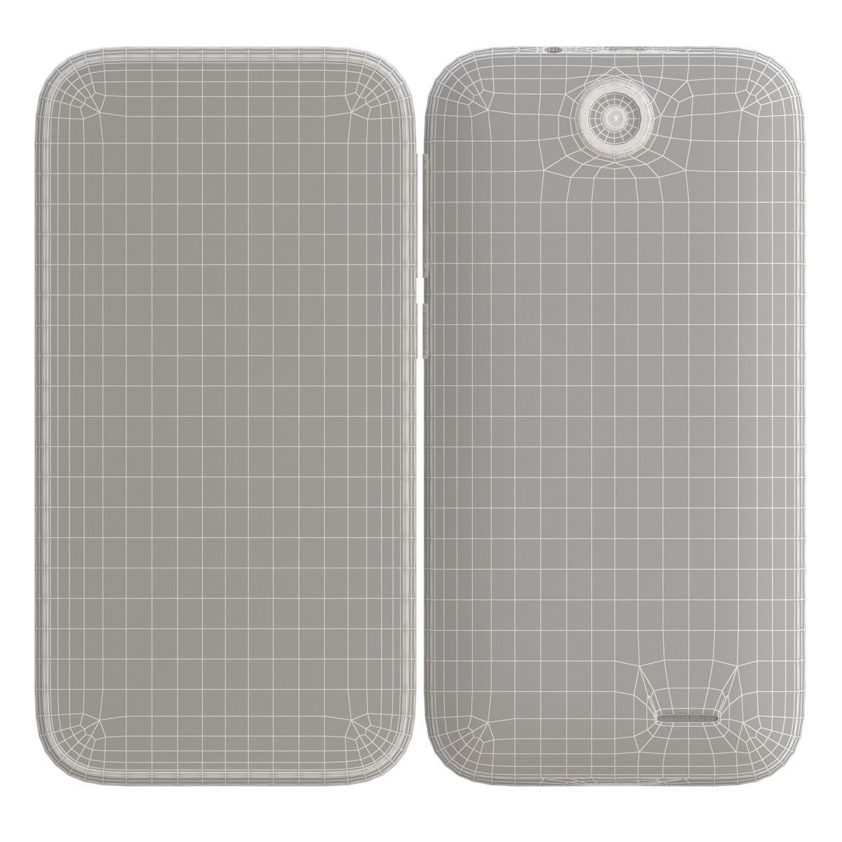 HTC Desire 310 Orange 3D model_9