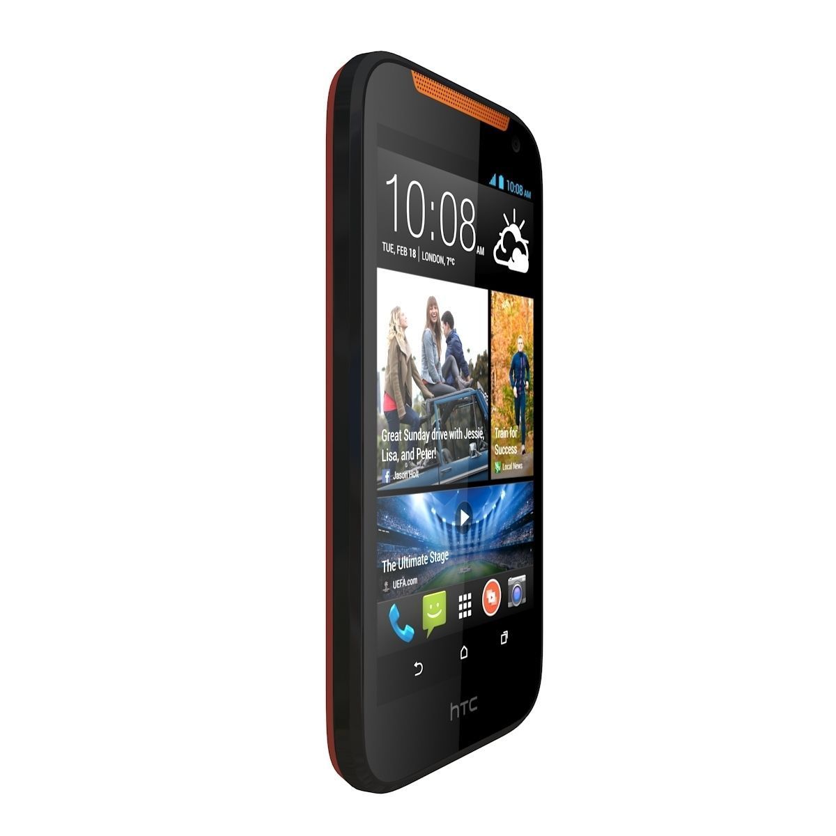 HTC Desire 310 Orange 3D model_5