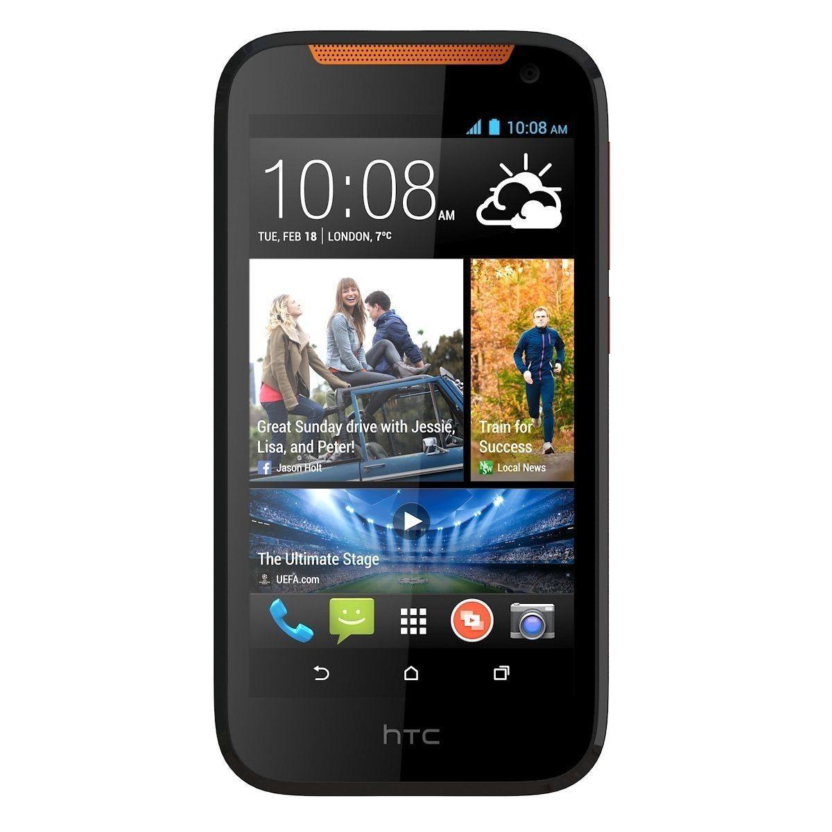 HTC Desire 310 Orange 3D model_2