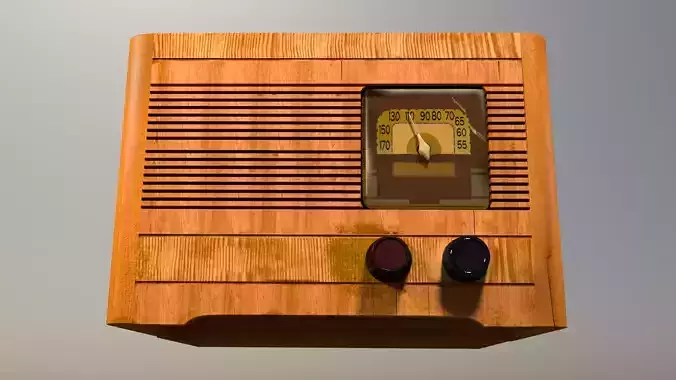 1920 Silvertone Styled Am Radio