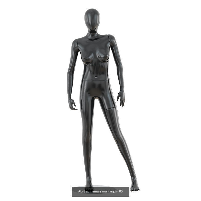 Big collection of faceless female mannequins 01 _5