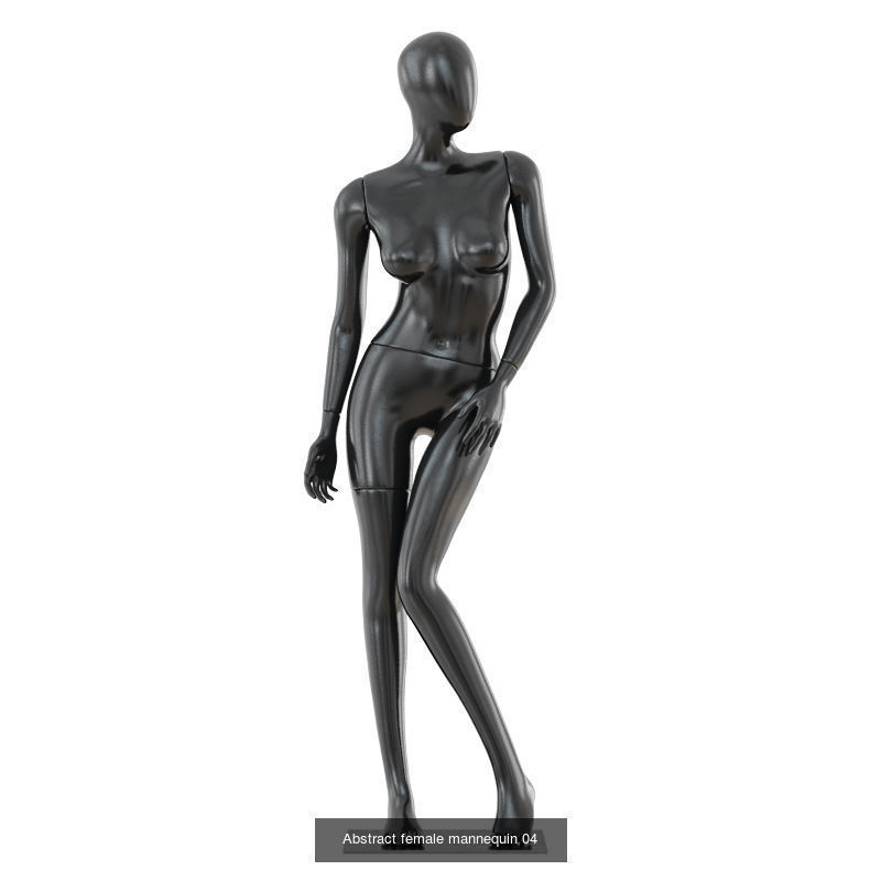 Big collection of faceless female mannequins 01 _6