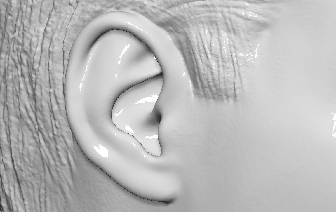 Freddie Mercury bust 3D printing ready stl obj formats 3D print model_24