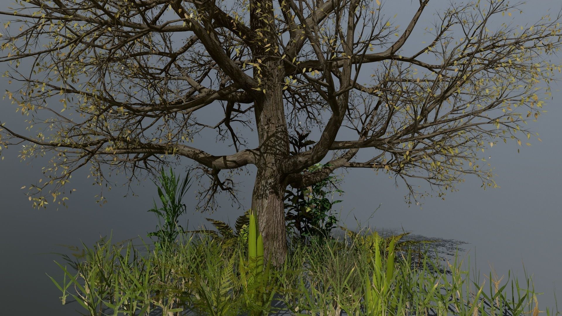 old ruin set Low-poly 3D model_35