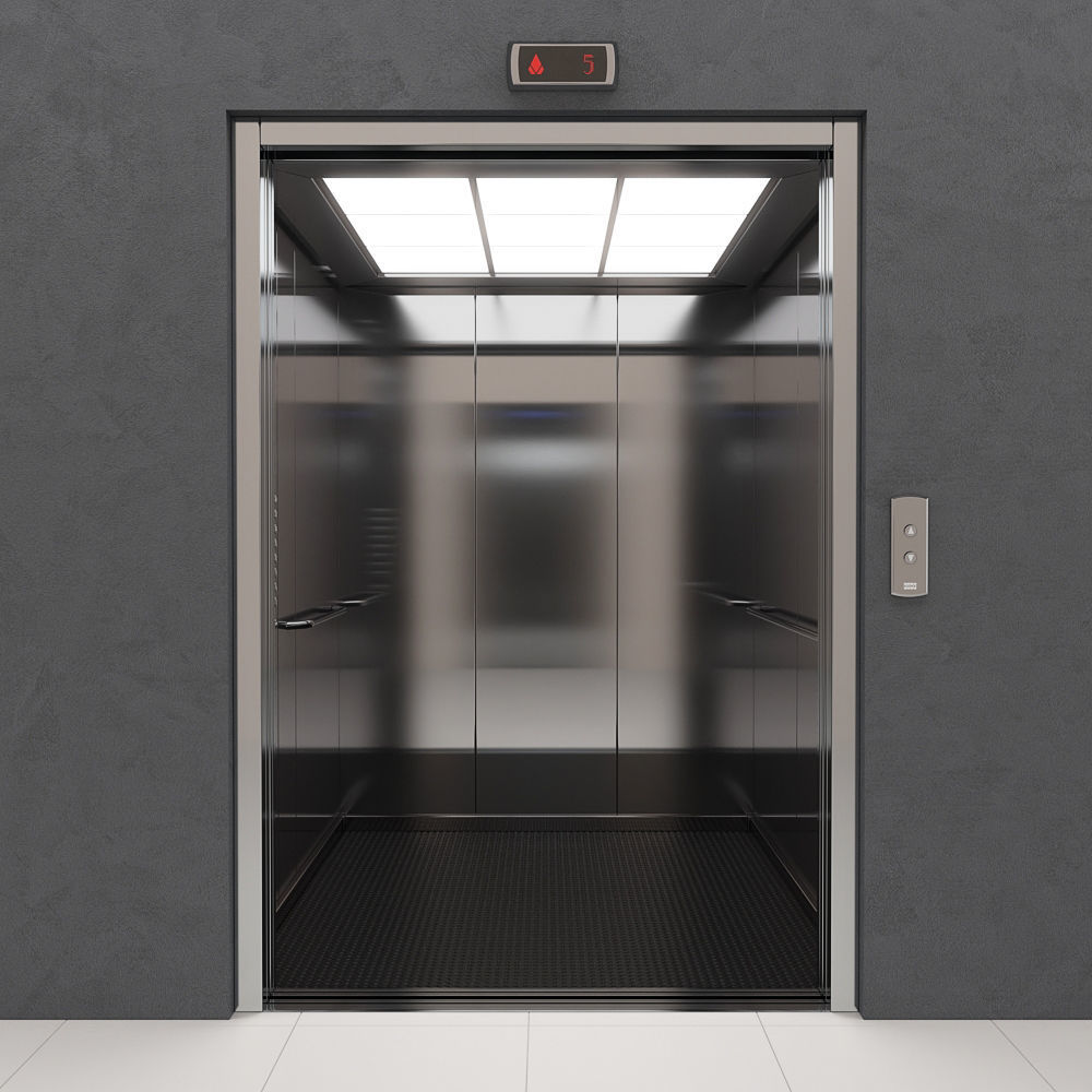 Elevator Kone MonoSpace 700 - KDS 50 3D model_10