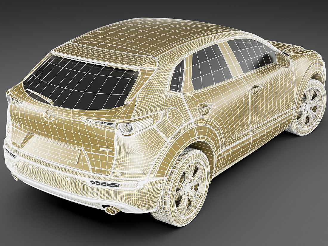 Mazda CX-30 3D model_21