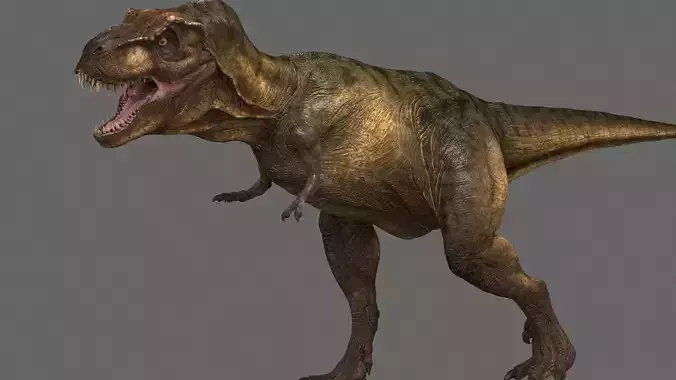 Tyrannosaurus rex -maya 3D model