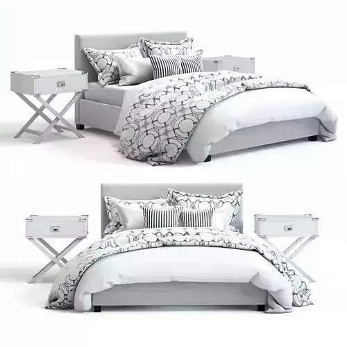 Pottery Barn - Raleigh Square Bed