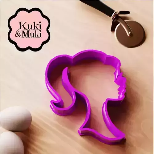 Barbie Silhouette Cookie Cutter