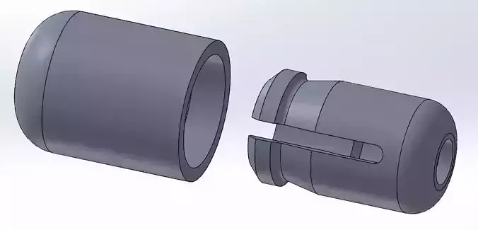 Best 3D printable Break-Away coupling 3D print model