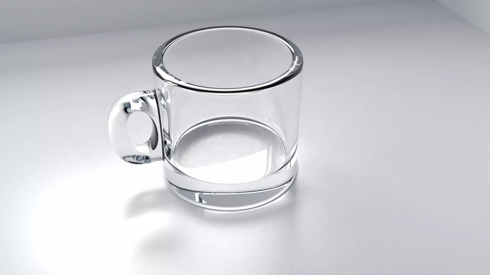 Cup 4 glass beer mug Free 3D model_0