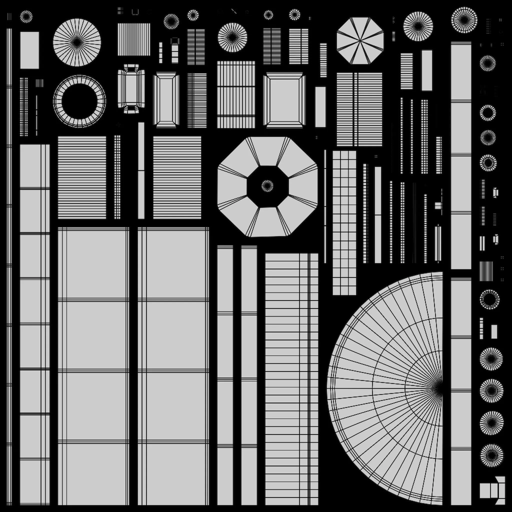 Deep Space Probe Low-poly 3D model_15