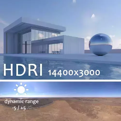 HDRI 1 house with dynamic range Texture