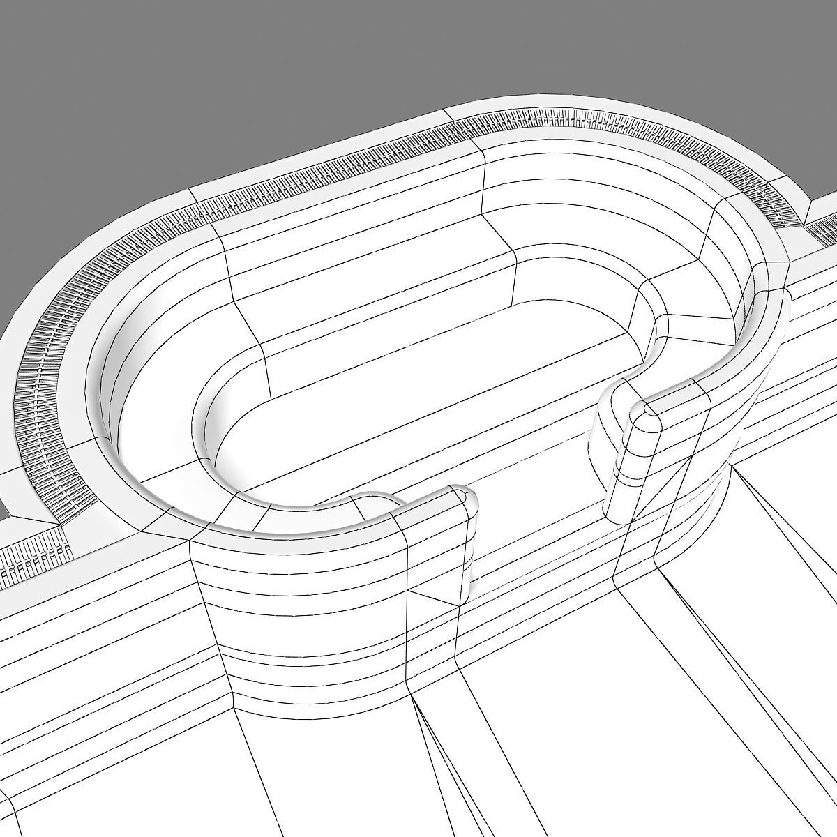 Swimming pool 05 3D model_12