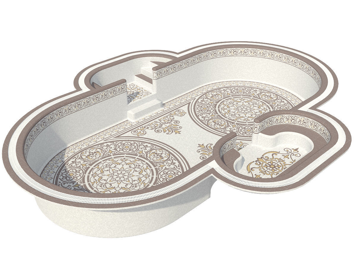 Swimming pool 05 3D model_6