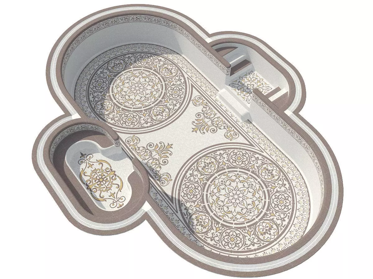 Swimming pool 05 3D model_0