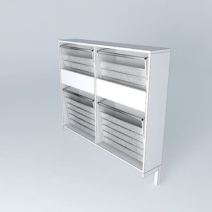 Sandnes 4 compartments 3D model_4