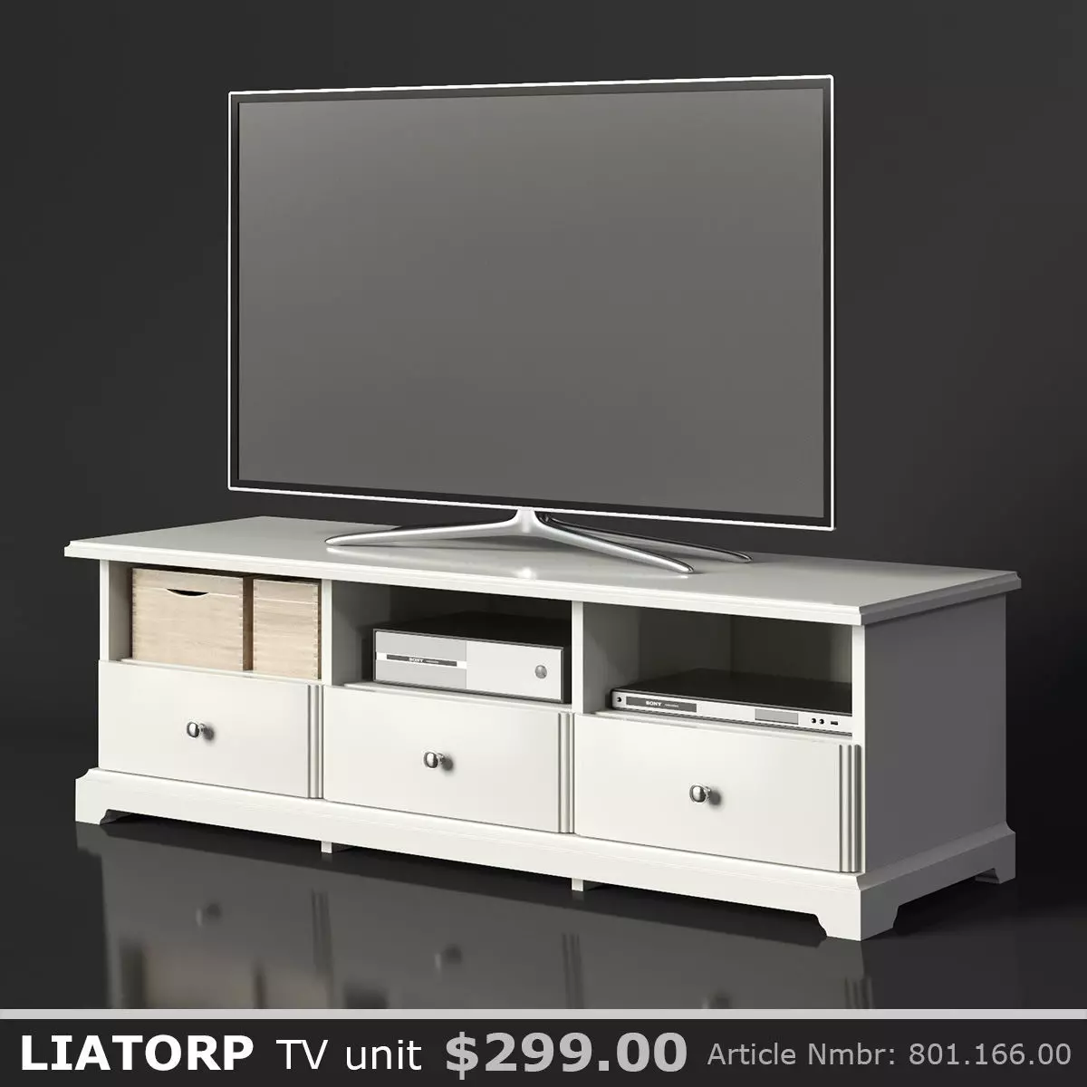 LIATORP TV unit 3D model