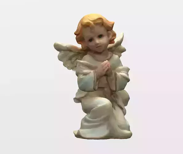 Baby Angel statuette 3D scan