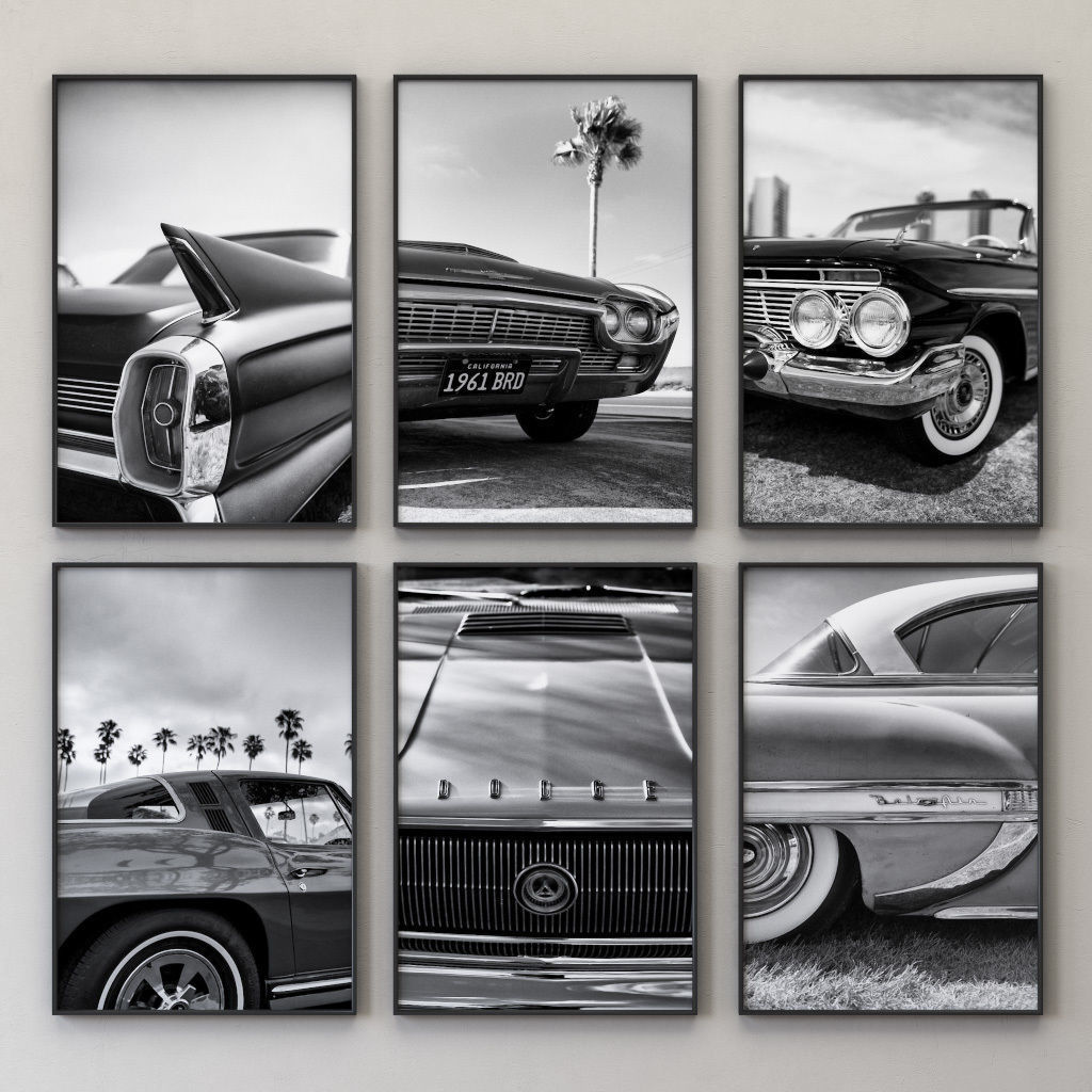 JUNIQE Car picture set-01 3D model_2