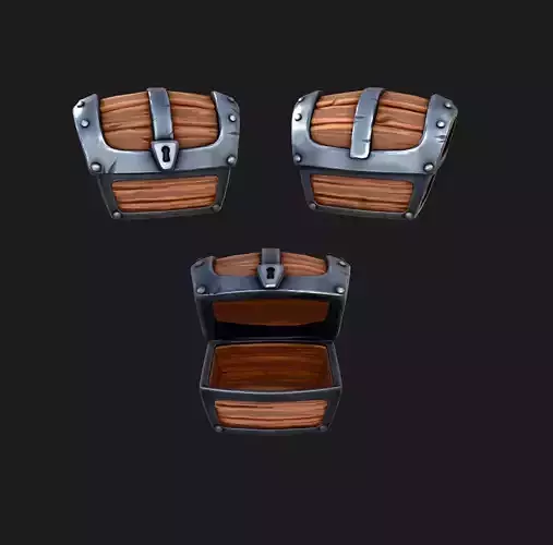  Toon Chest - PBR